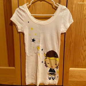 Scoop neck Harajuku Lovers shirt